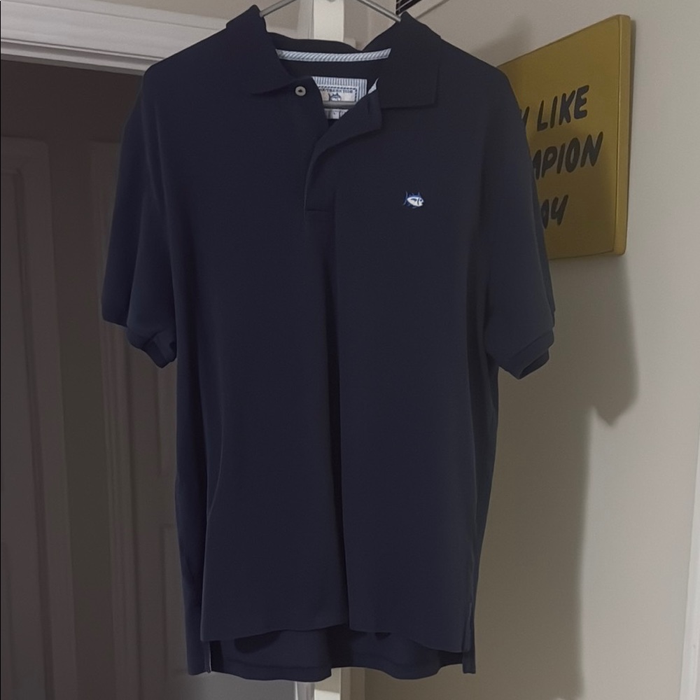 Men's Southern Tide Navy Polo Shirt